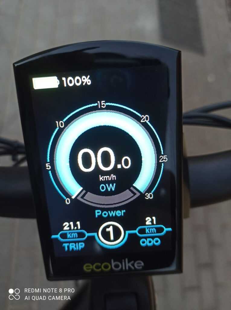 rower z silna baterią Ecobike