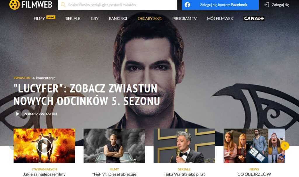 filmweb, czyli co zobaczyć w kinie